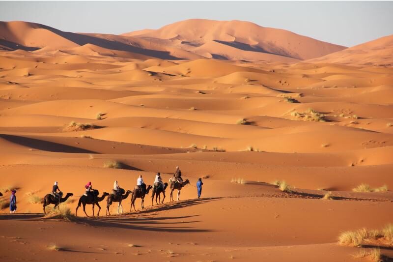 4-day tour from Marrakech to Fes Desert tour